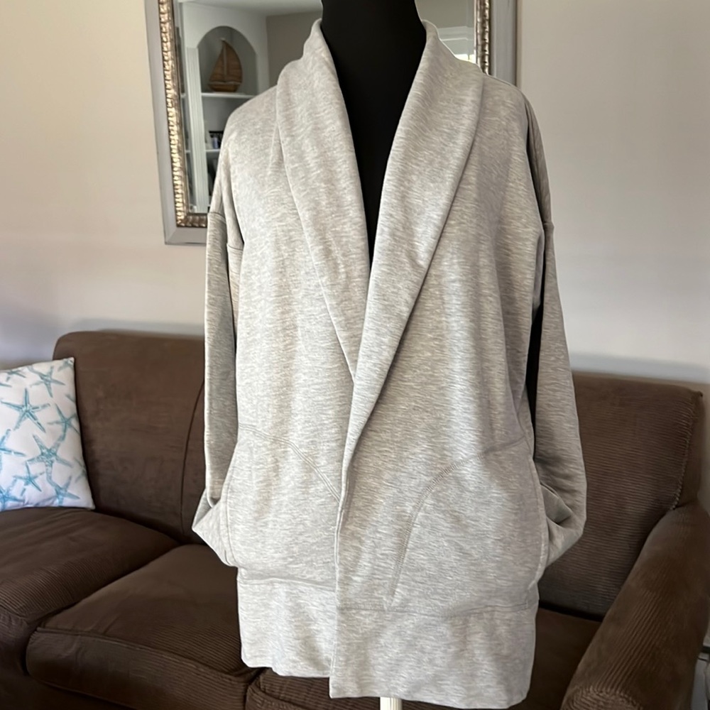 Vineyard Vines women’s shawl collar fleece cardigan